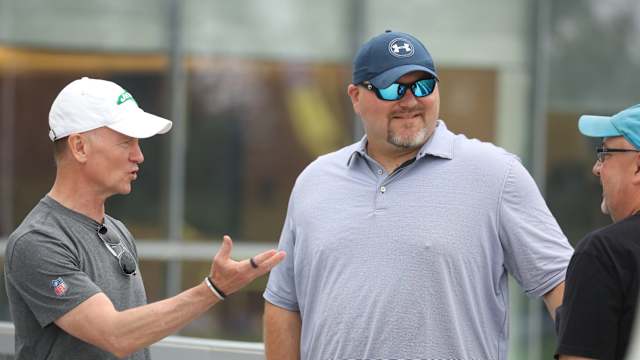 Jets' general manager Joe Douglas on July 19